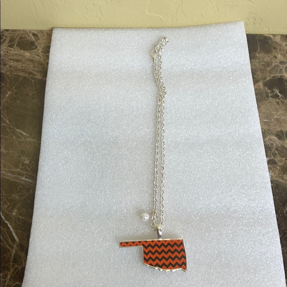 Oklahoma Necklace OSU